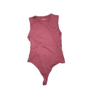 Abercrombie & Fitch High Neck Muscle Tank Bodysuit Soft AF - Large